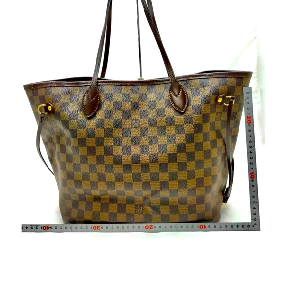 ❌Sold❌Auth Louis Vuitton Neverfull MM Tote Bag - Picture 4 of 12